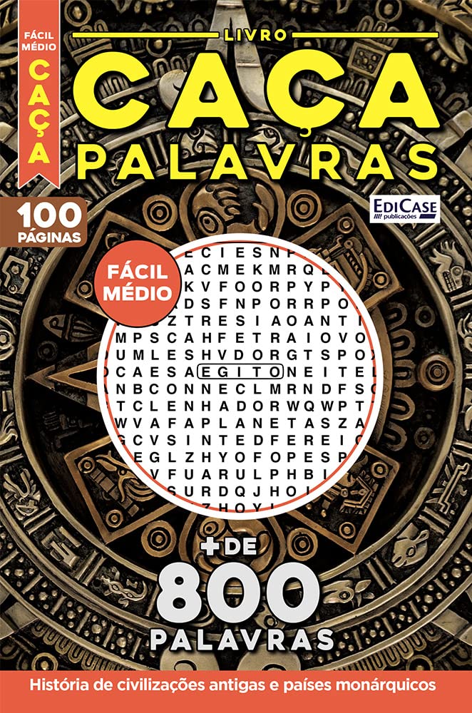 ler totalmente Livro Caça-Palavras 26: Nível Fácil/ Médio - História de civilizações antigas e países monárquicos