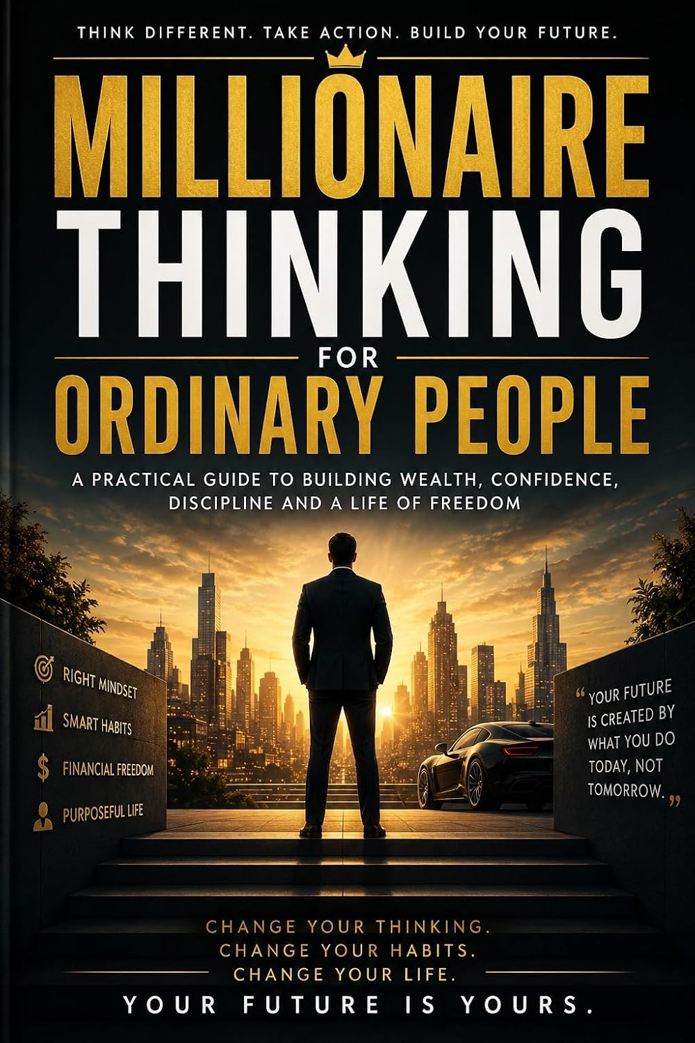 ler totalmente Millionaire Thinking for Ordinary People: How to Build Wealth, Discipline, Confidence, and Long-Term Success (English Edition)