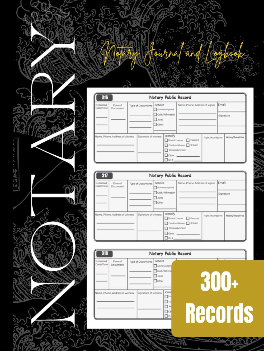 ler totalmente Notary Journal and Logbook: Notary Public Record Book | Dependable Partner for Documenting 300+ Notarial Acts