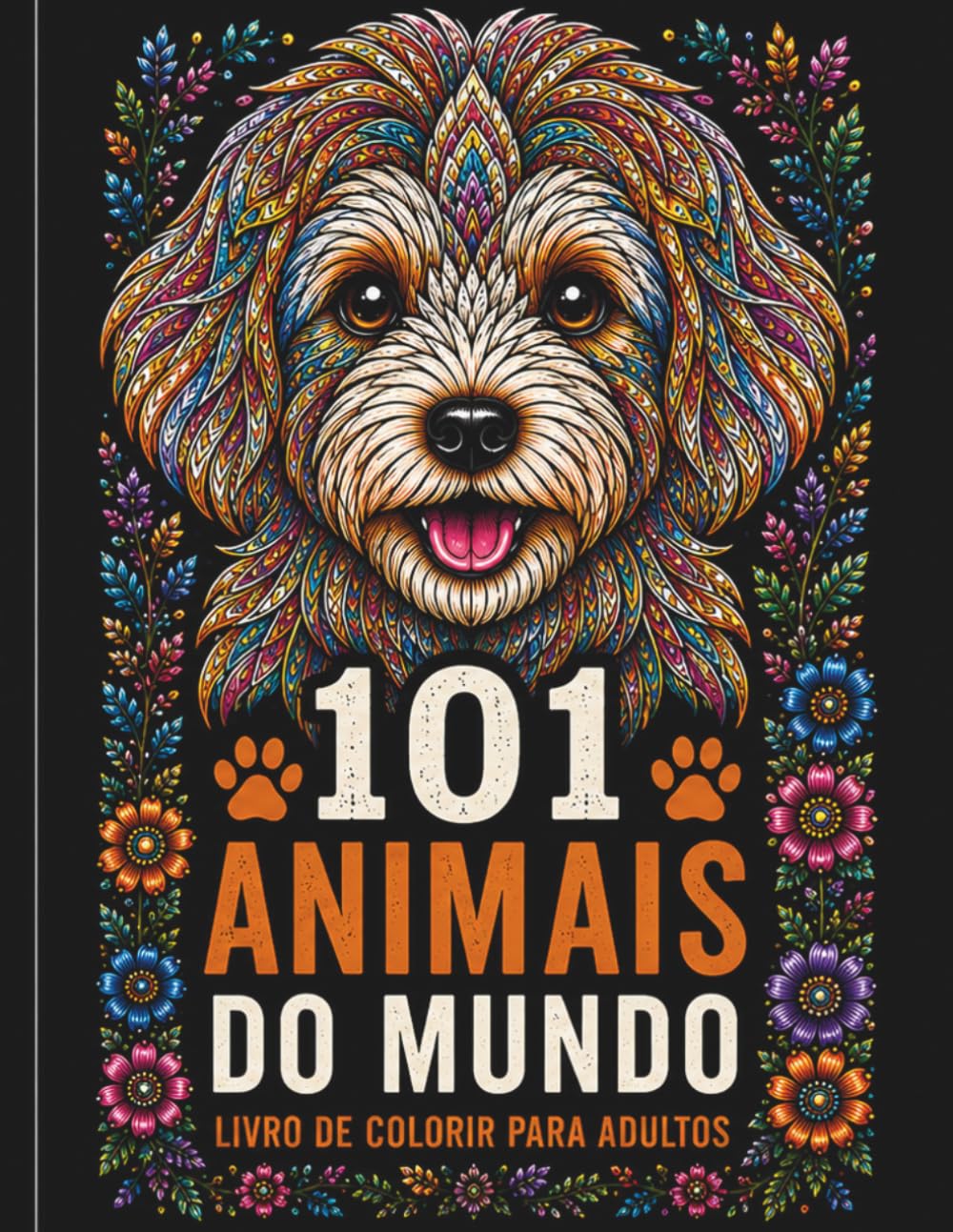 ler totalmente 101 Animais para Colorir: Belos Desenhos de Animais para Relaxamento, Alívio do Estresse e Criatividade (Portuguese Edition)