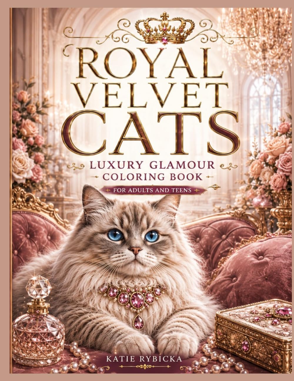 capítulo por capítulo baixar ROYAL VELVET CATS: Luxury Glamour Coloring Book for Adults and Teens