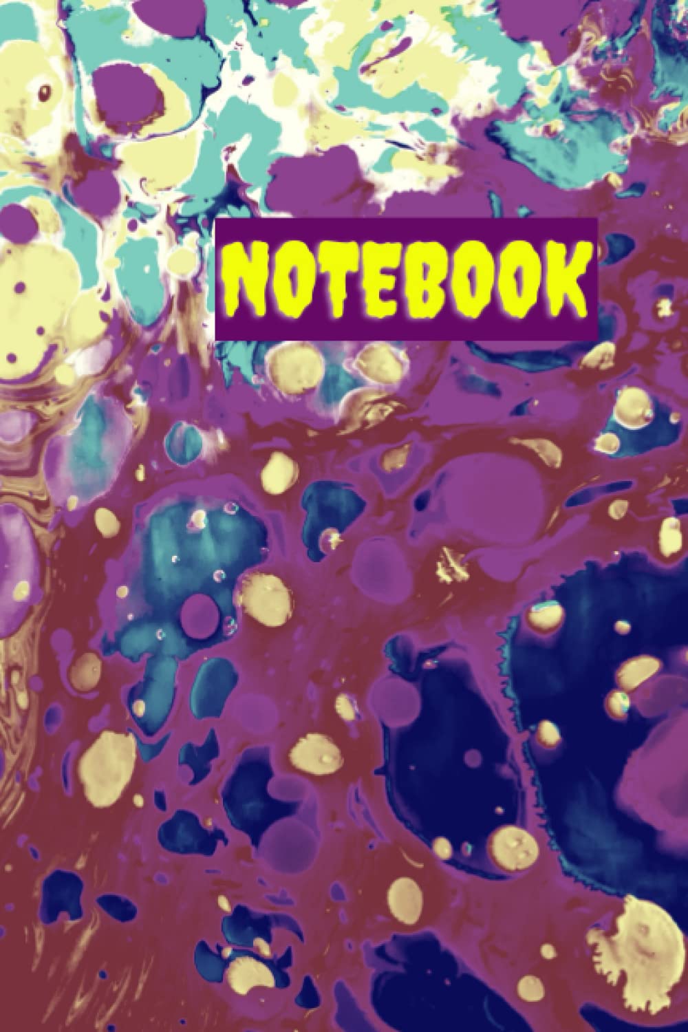 Notebook: Cool Vibrantly Colored Themed Journal baixar o livro de graça
