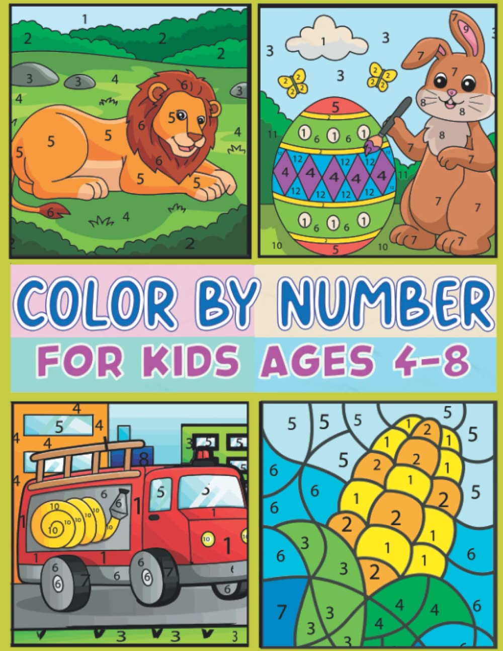Color By Number for Kids Ages 4-8: Creative Coloring Activity Book for Girls and Boys with A Beautiful Unique 50+ Color Pages ! baixar livro de graça