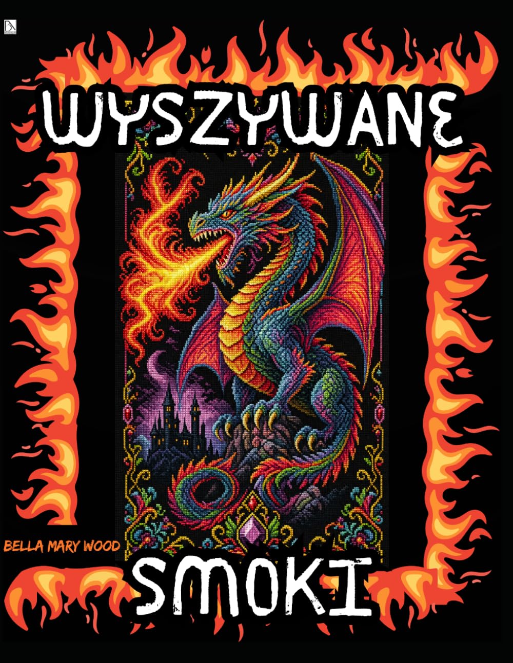 Wyszywane Smoki: Smocze Wzory, Smocze Historie, Smocza Radość Tworzenia (Polish Edition)