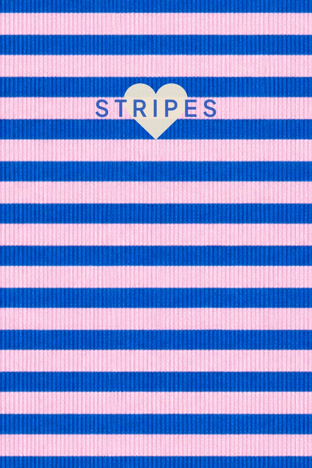 ler totalmente STRIPES: Cute Pink Striped Notebook Journal | Minimal Stationery with 120 Lined Pages