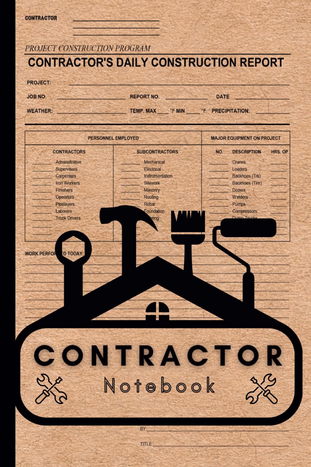 Contractor Notebook:Document Job Details, Customer Information, Materials, and Notes - Daily Planner Featuring 30-Minute Timeslots for Efficient Scheduling. baixar livro de graça