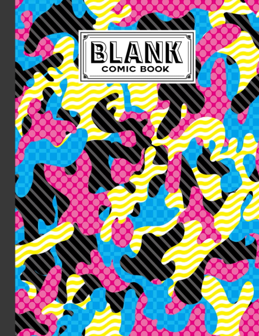 ler totalmente Blank Comic Book: Premium Camouflage Cover Blank Comic Book, Create Your Own Story, Journal, Notebook, Sketchbook for Kids and Adults, 120 Pages - Size 8.5" x 11" Notebook by Margrit Behrendt