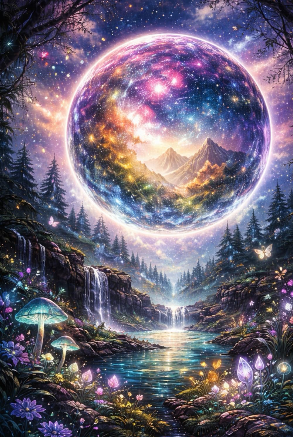 Cosmic Landscape Journal: Beyond the Horizon / Starlight Valley Hardcover
