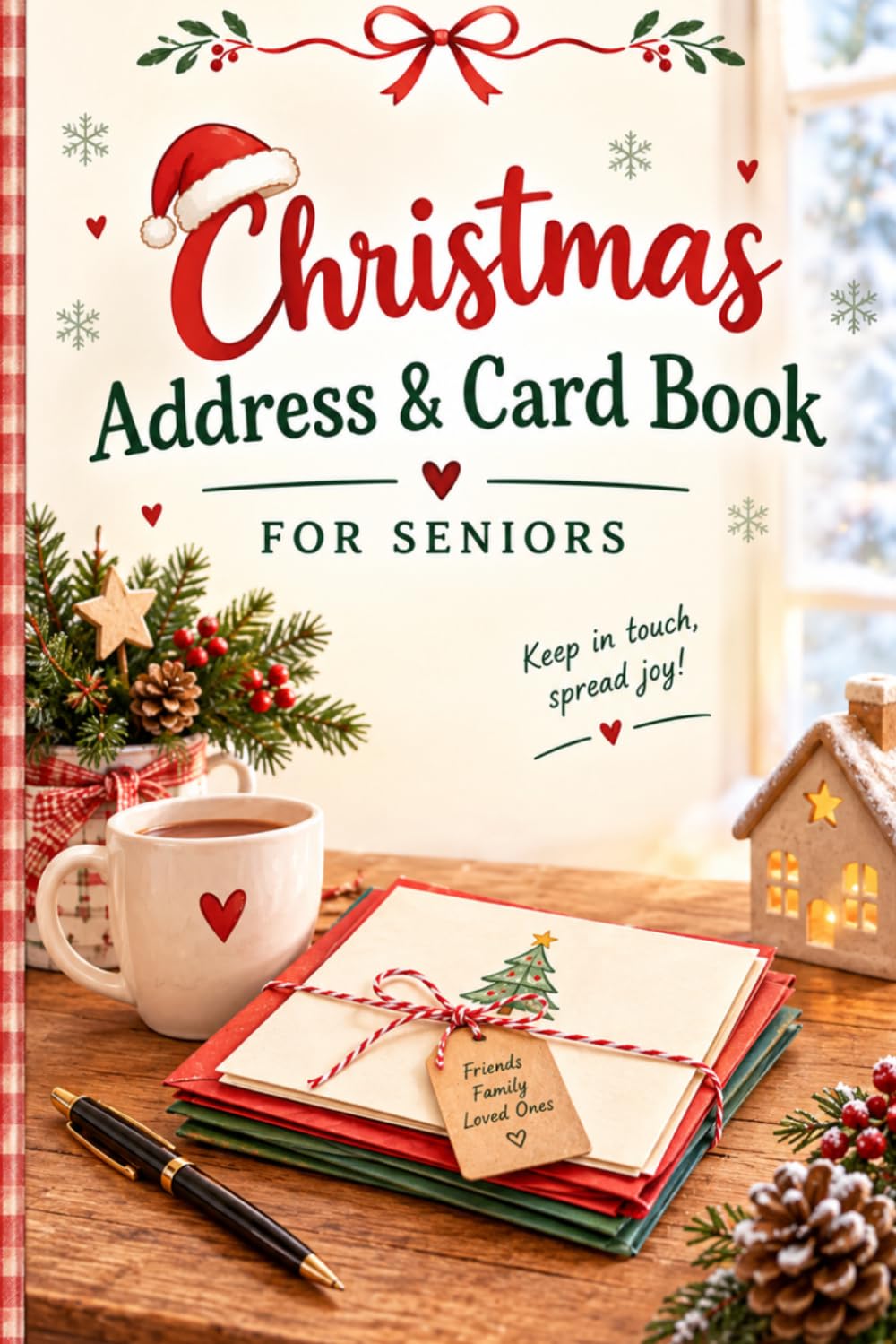 capítulo por capítulo baixar Christmas Address & Card Book for Seniors: Keep Family and Friends' Contact Details and Holiday Card Records Organized