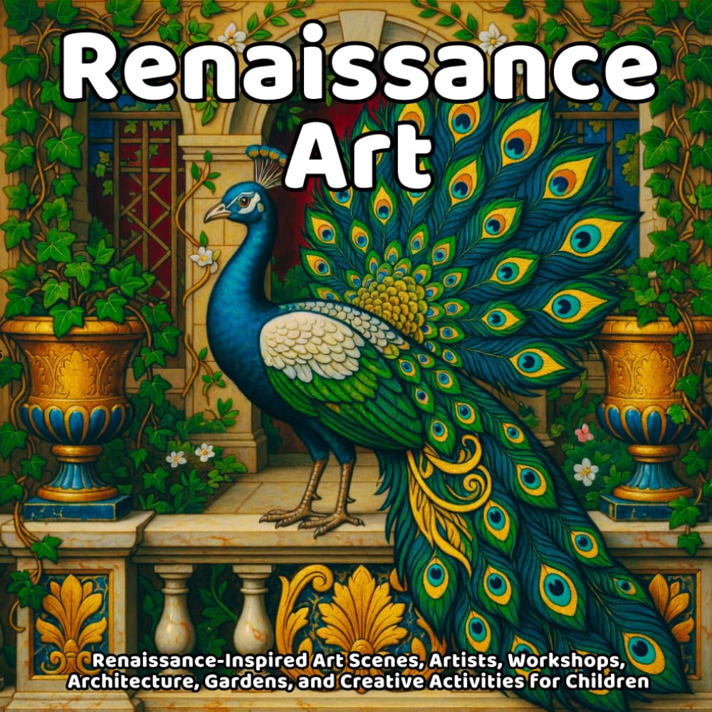 capítulo por capítulo baixar Renaissance Art Coloring Book: Renaissance-Inspired Art Scenes, Artists, Workshops, Architecture, Gardens, and Creative Activities for Children