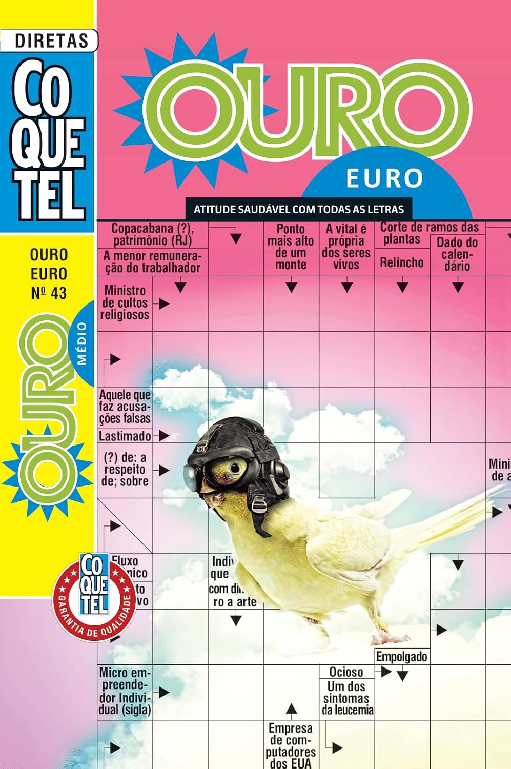 Livro Coquetel Ouro Euro Ed 43