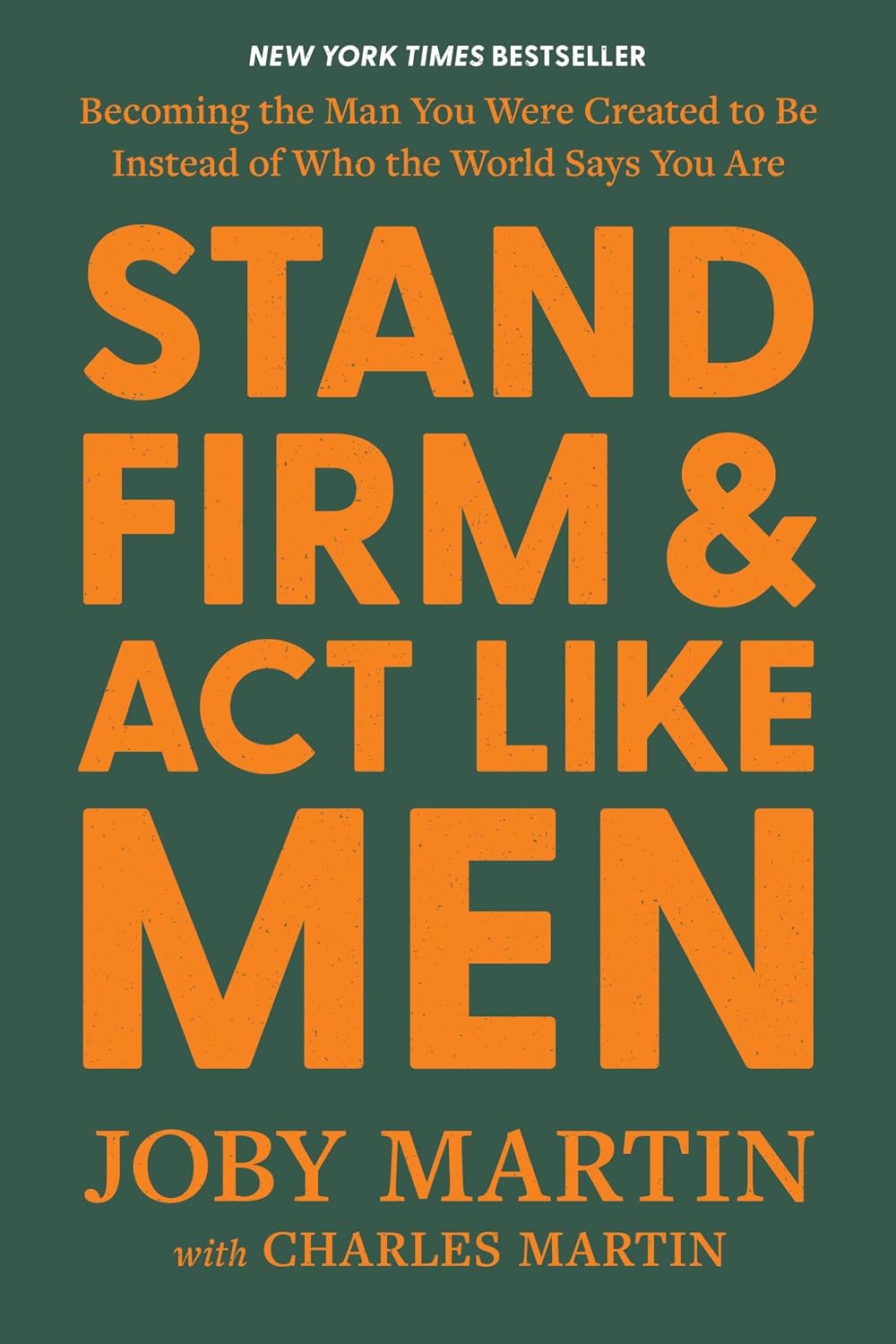 Stand Firm and ACT Like Men: Becoming the Man You Were Created to Be Instead of Who the World Says You Are baixar o livro de graça