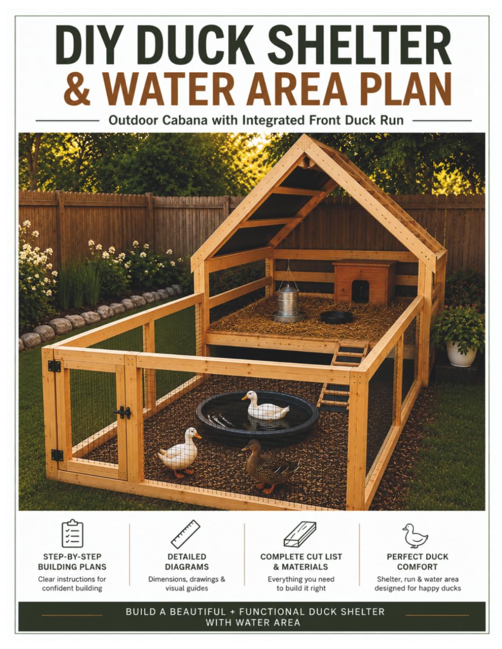 DIY Duck Shelter Plans: Step-by-Step Guide to Building a Safe, Weather-Resistant Duck House and Outdoor Run baixar livro de graça