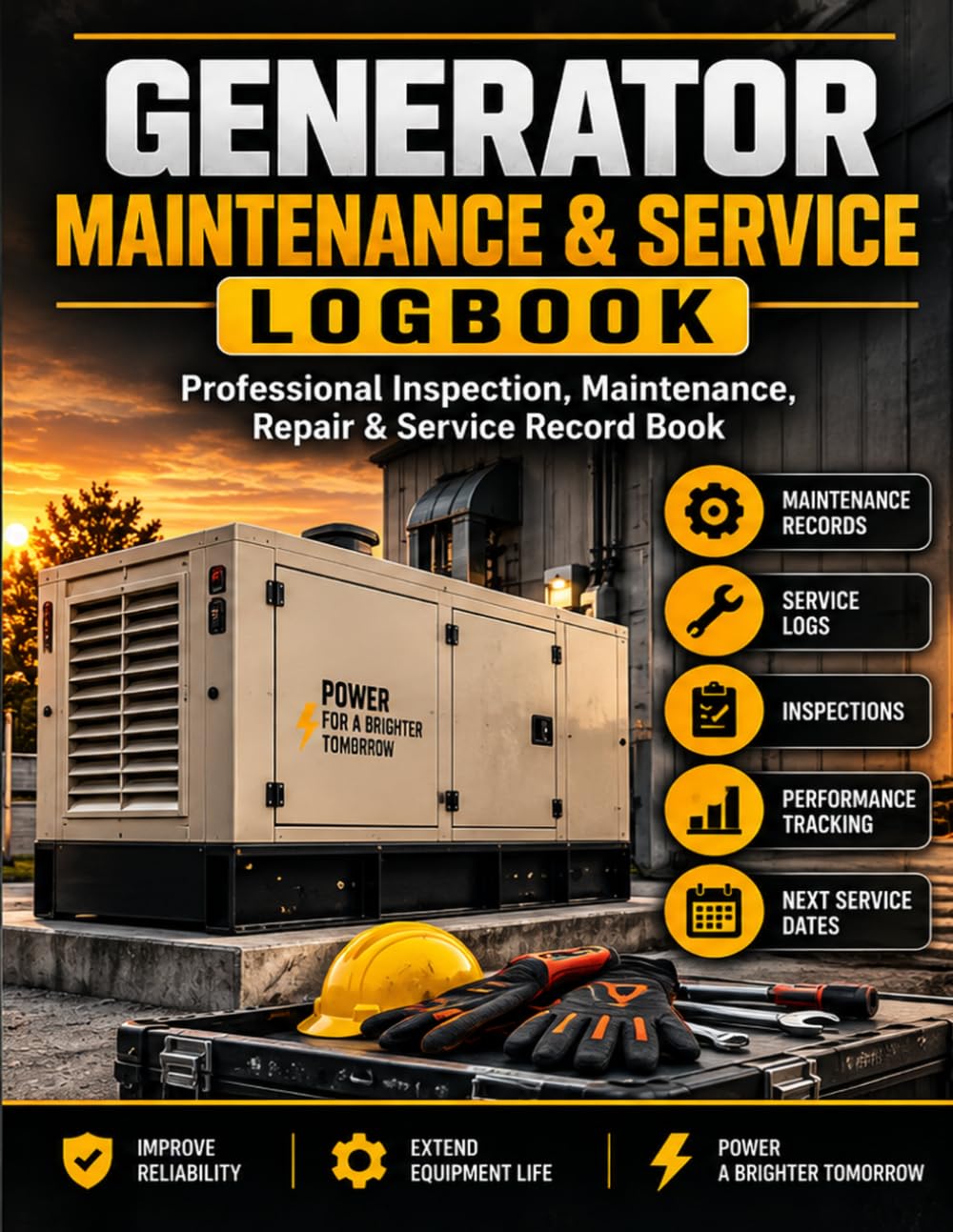 ler totalmente Generator Maintenance & Service Logbook: Professional Inspection, Maintenance, Repair & Service Record Book