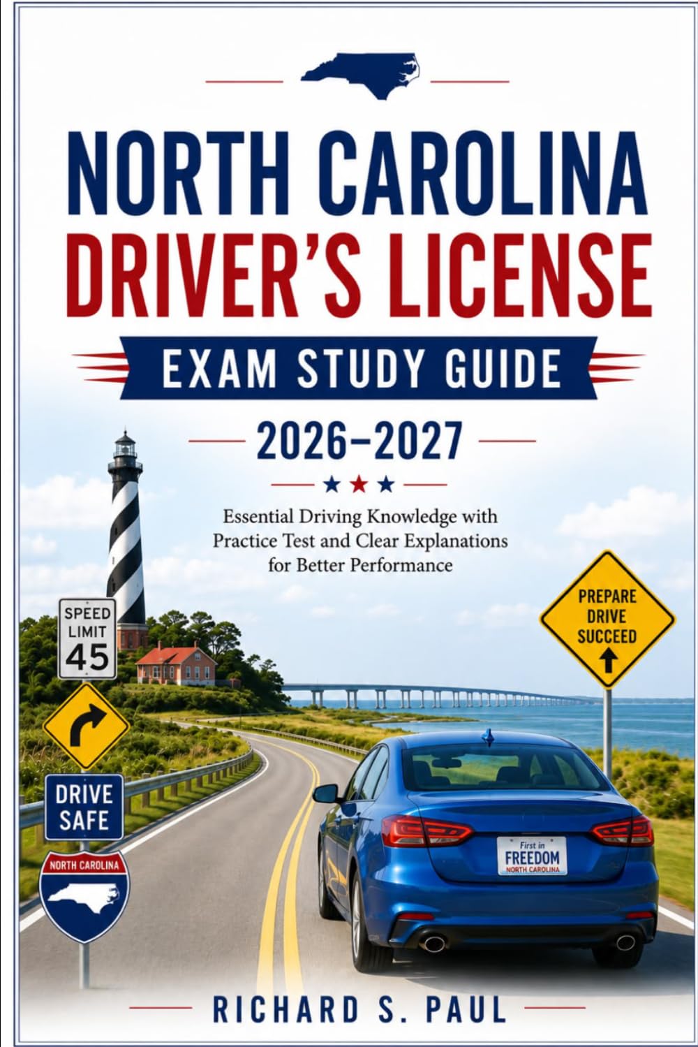 capítulo por capítulo baixar NORTH CAROLINA DRIVER'S LICENSE EXAM STUDY GUIDE 2026–2027: Essential Driving Knowledge with Practice Test and Clear Explanations for Better Performance