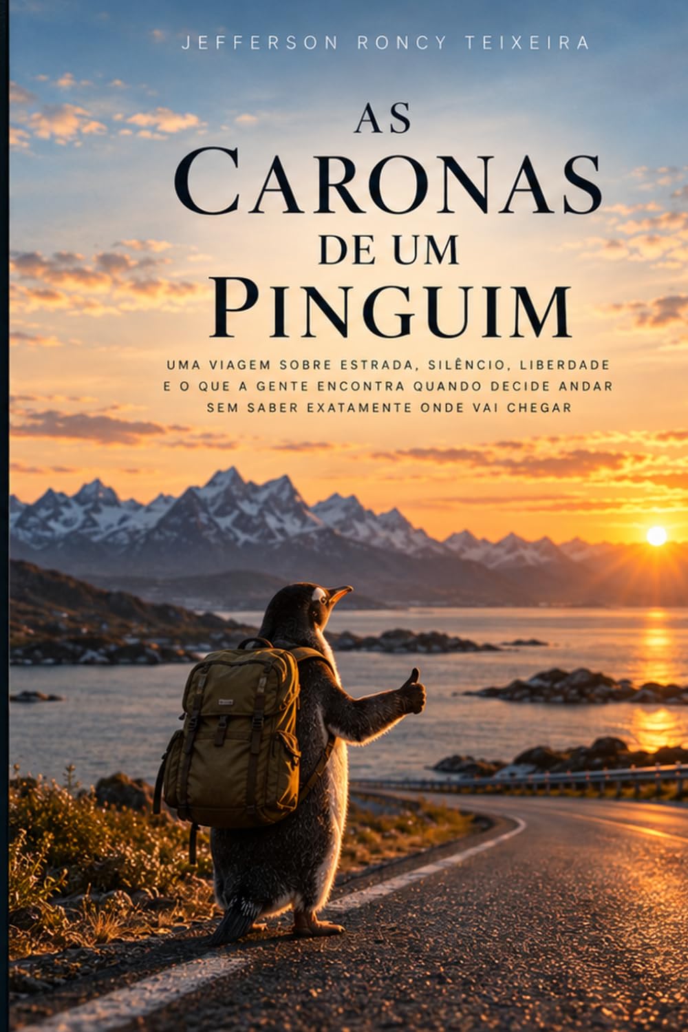 ler totalmente As Caronas de um Pinguim: Uma viagem sobre estrada, silêncio, liberdade e o que a gente encontra quando decide andar sem saber exatamente onde vai chegar (Portuguese Edition)