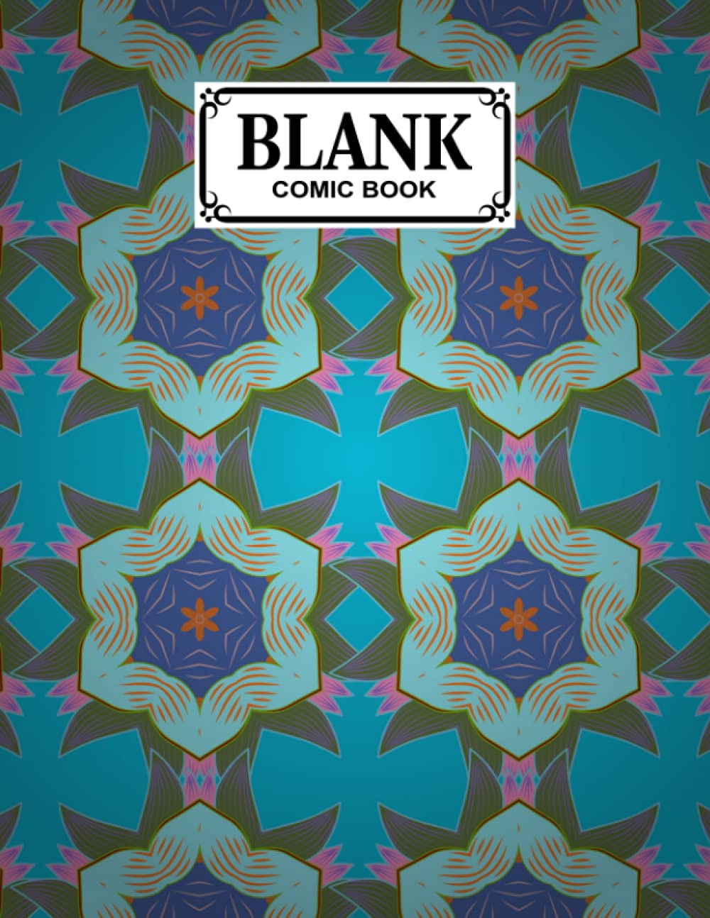 Blank Comic Book: Mandalas Cover, Create Your Own Story, Journal, Notebook, Sketchbook for Kids and Adults, 120 Pages - Size 8.5" x 11" Notebook by Simon Bohme baixar livro de graça