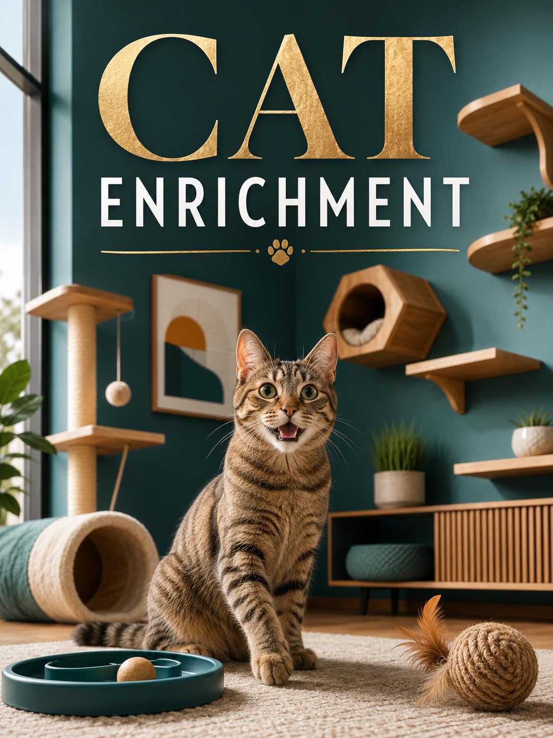 Cat Enrichment: A Practical Guide to Mental Stimulation, Play, Exercise, and Creating a More Engaging Life for Your Cat (The Complete Cat Care Series) (English Edition) baixar livro de graça