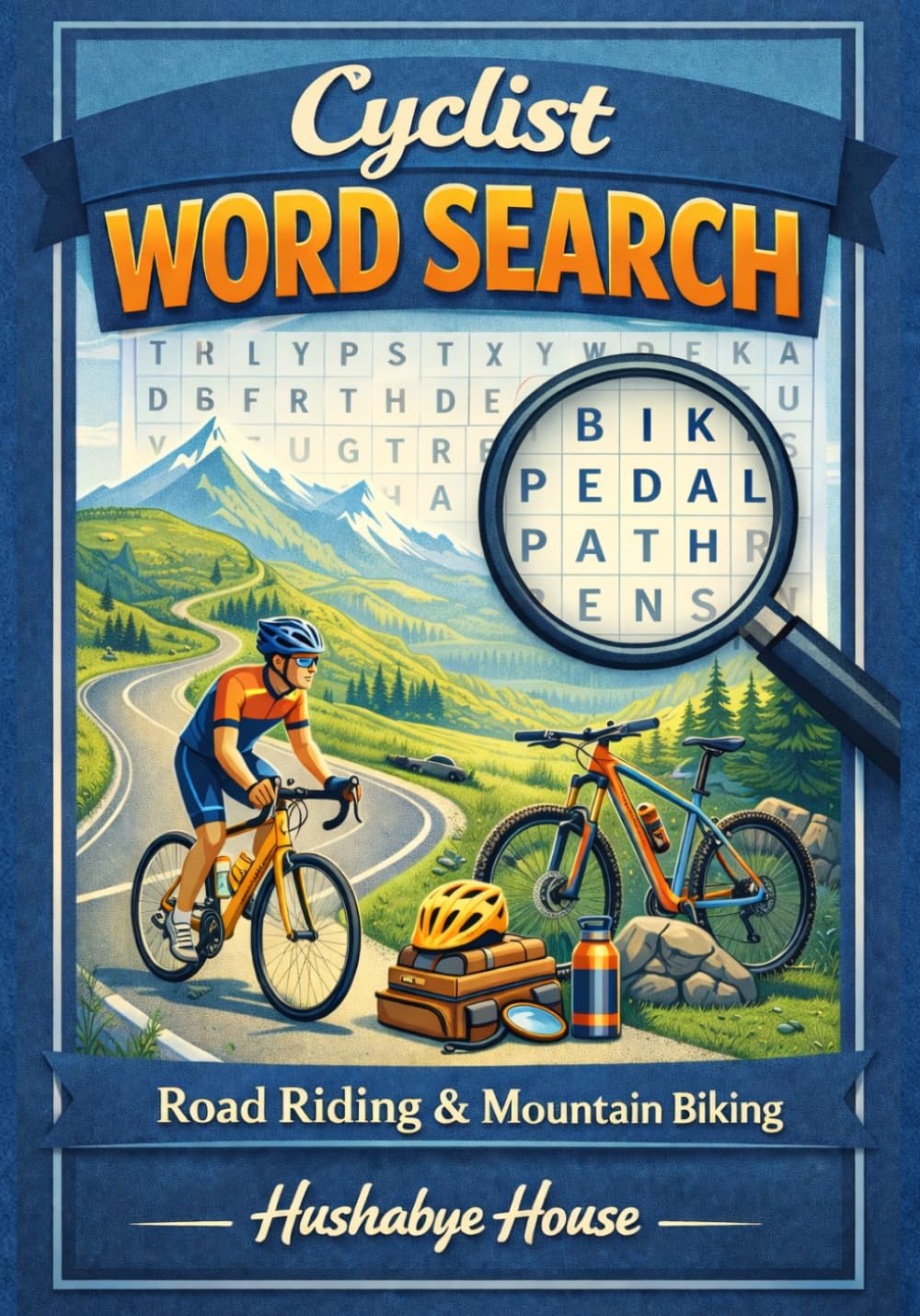 ler totalmente Cyclist Word Search Puzzle Book: Road Riding & Mountain Biking — 51 Themes, 765 Words, Inspirational Quotes for Every Cyclist | Themed Puzzle Book for... for Adults (Hobbyist Word Search series)