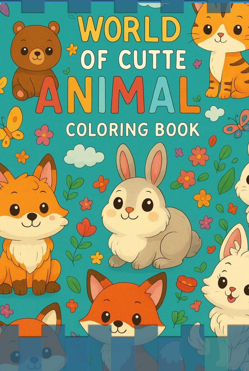 ler totalmente WORD OF CUTTE ANIMAL: Coloring Book