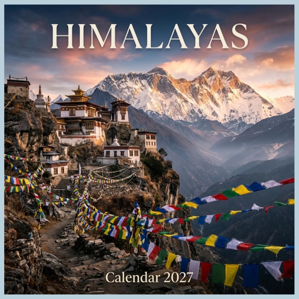capítulo por capítulo baixar Himalayas Calendar 2027: Discover towering alpine peaks, ancient mountain monasteries, and breathtaking spiritual wilderness escapes