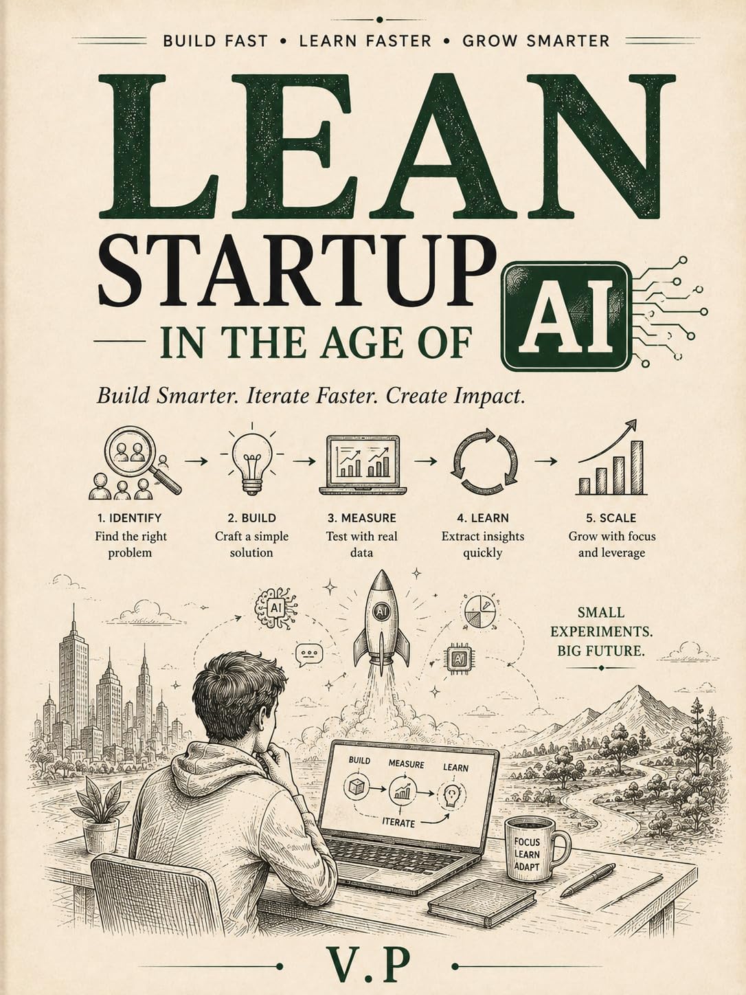 ler totalmente Lean Startup in the Age of AI: Building Products That Matter When Intelligence Is Free (English Edition)