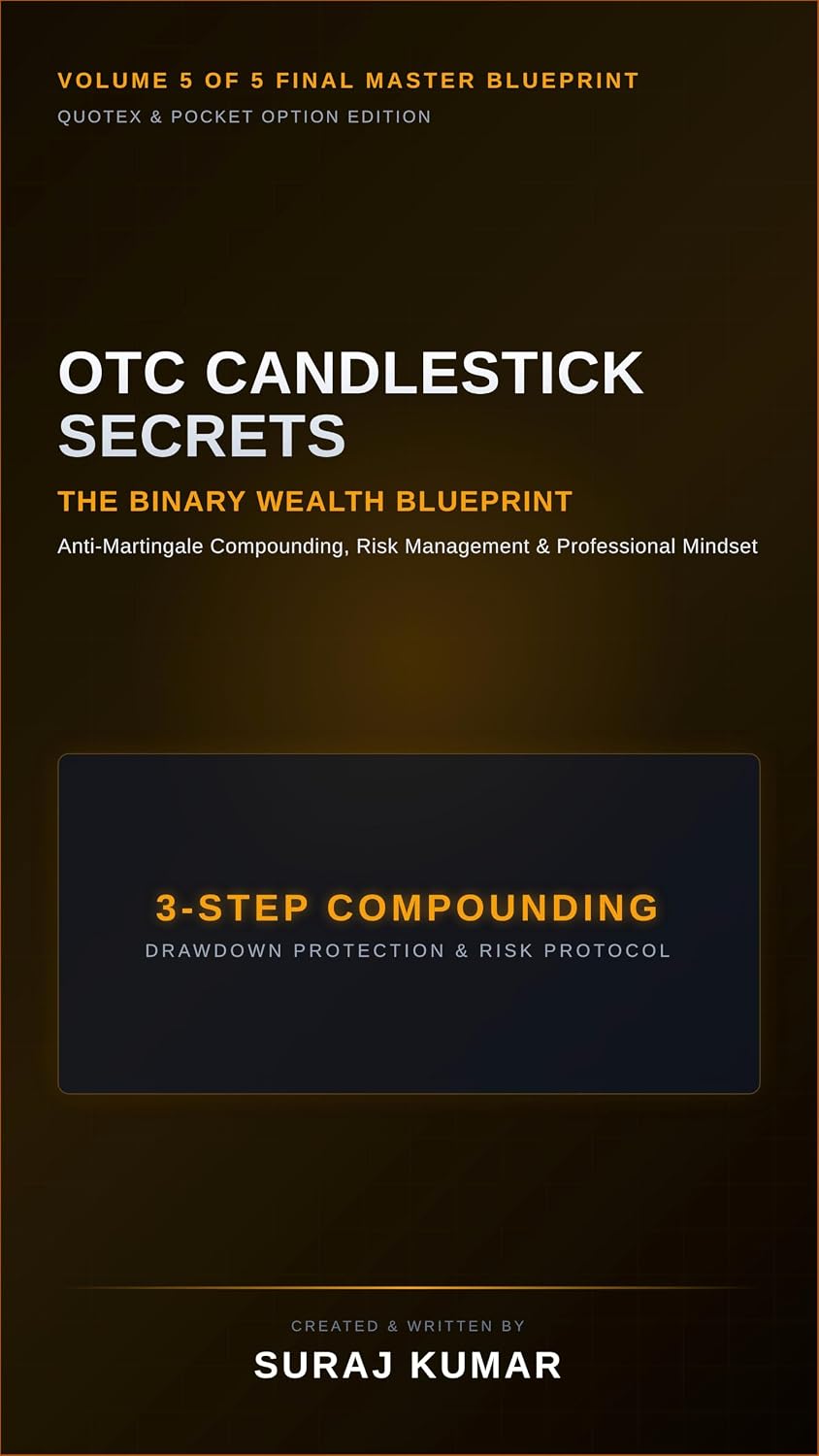 OTC Candlestick Secrets — Vol. 5: The Binary Wealth Blueprint: Anti-Martingale Compounding, Risk Management & Professional Trader Mindset (English Edition) baixar livro de graça