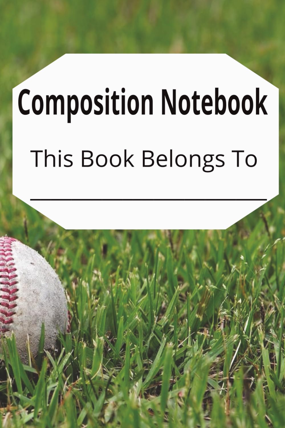 Composition Notebook: Baseball Journal with 100 Lined Pages for School or Home baixar o livro de graça