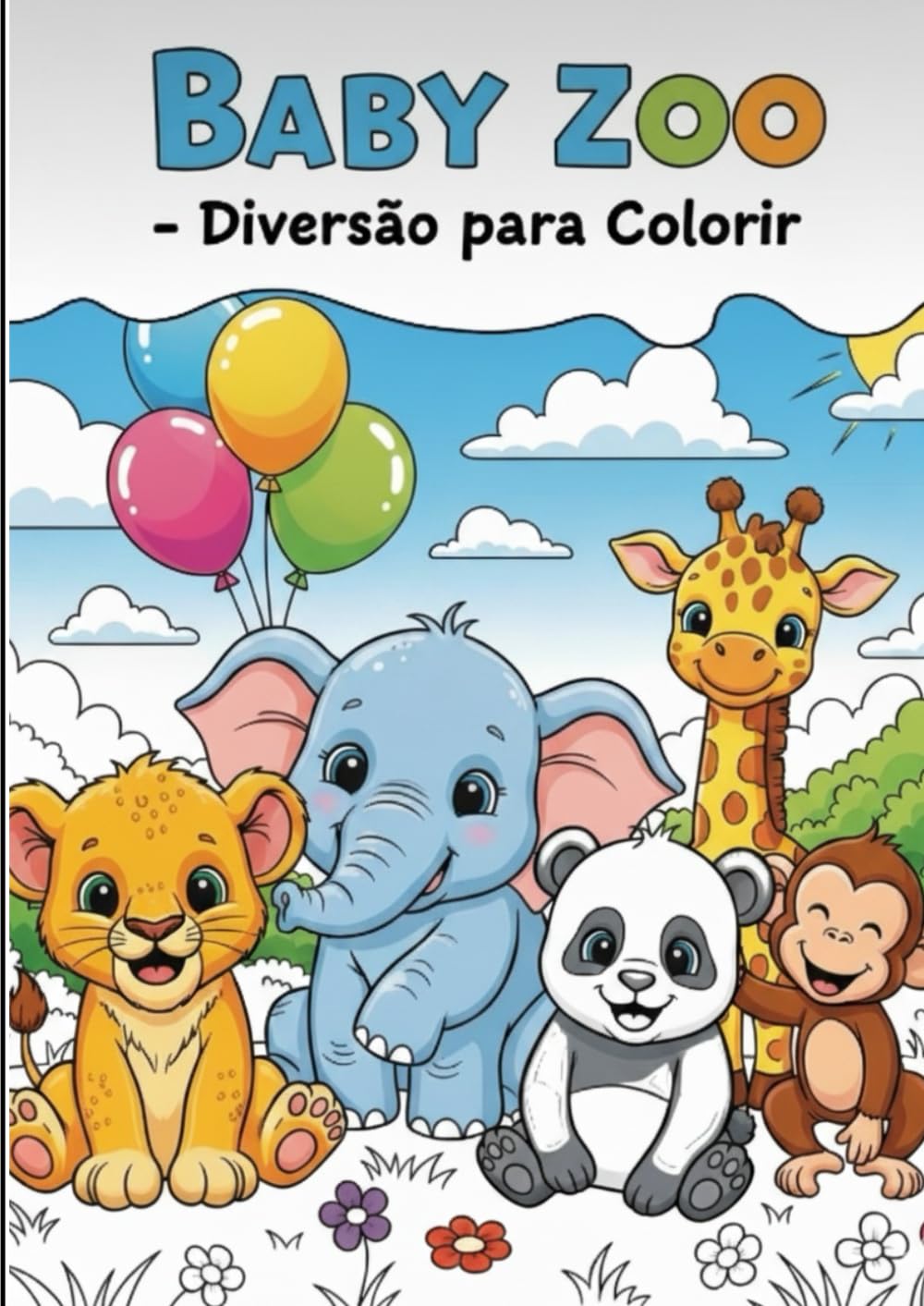 ler totalmente Baby Zoo: Diversão para colorir