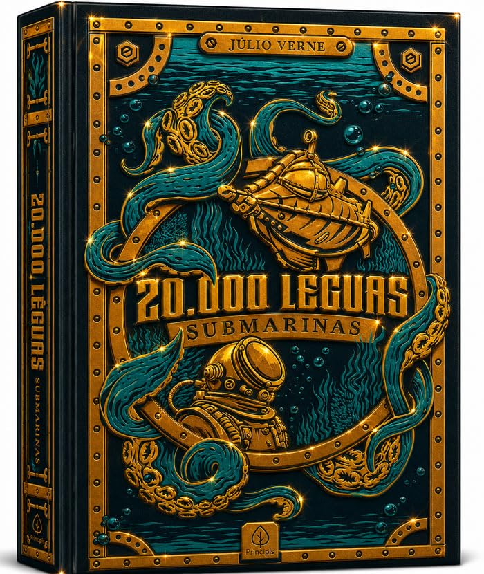 Vinte Mil Léguas Submarinas - Edição Supreme Capa Dura com Alto Relevo baixar livro de graça