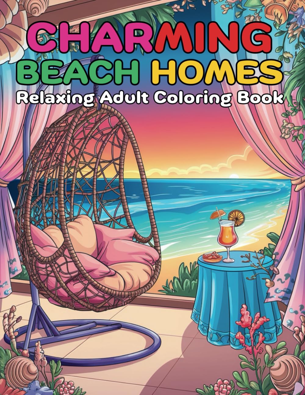 ler totalmente Charming Beach Homes Relaxing Adult Coloring Book: A Peaceful Escape to Beautiful Coastal Houses & Ocean Serenity