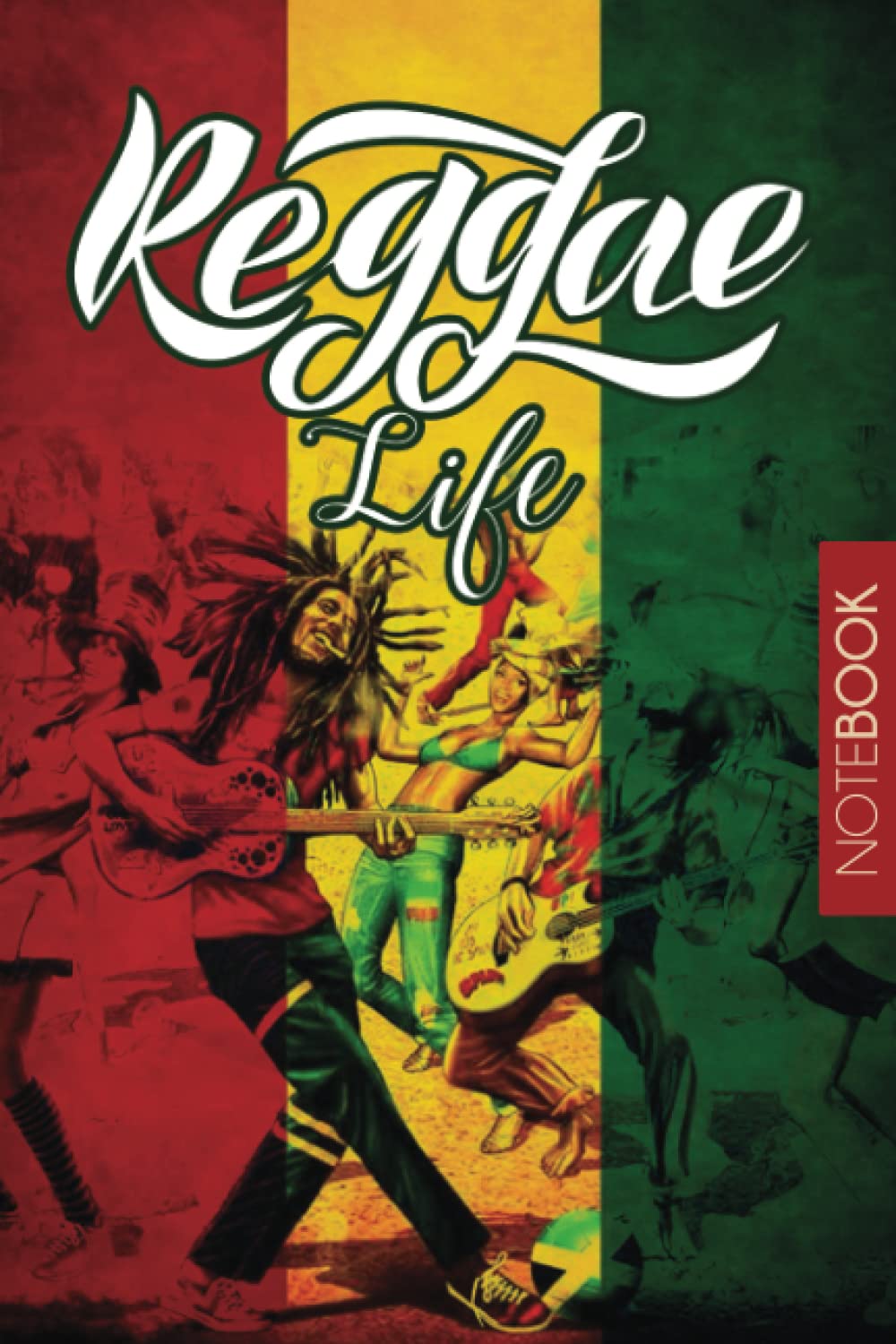 capítulo por capítulo baixar Reggae Life Notebook: Ruled White Sheet Music Notebook/Music Manuscript Paper/Notebook for Musicians: Large 120 Ruled Pages Music Notebook