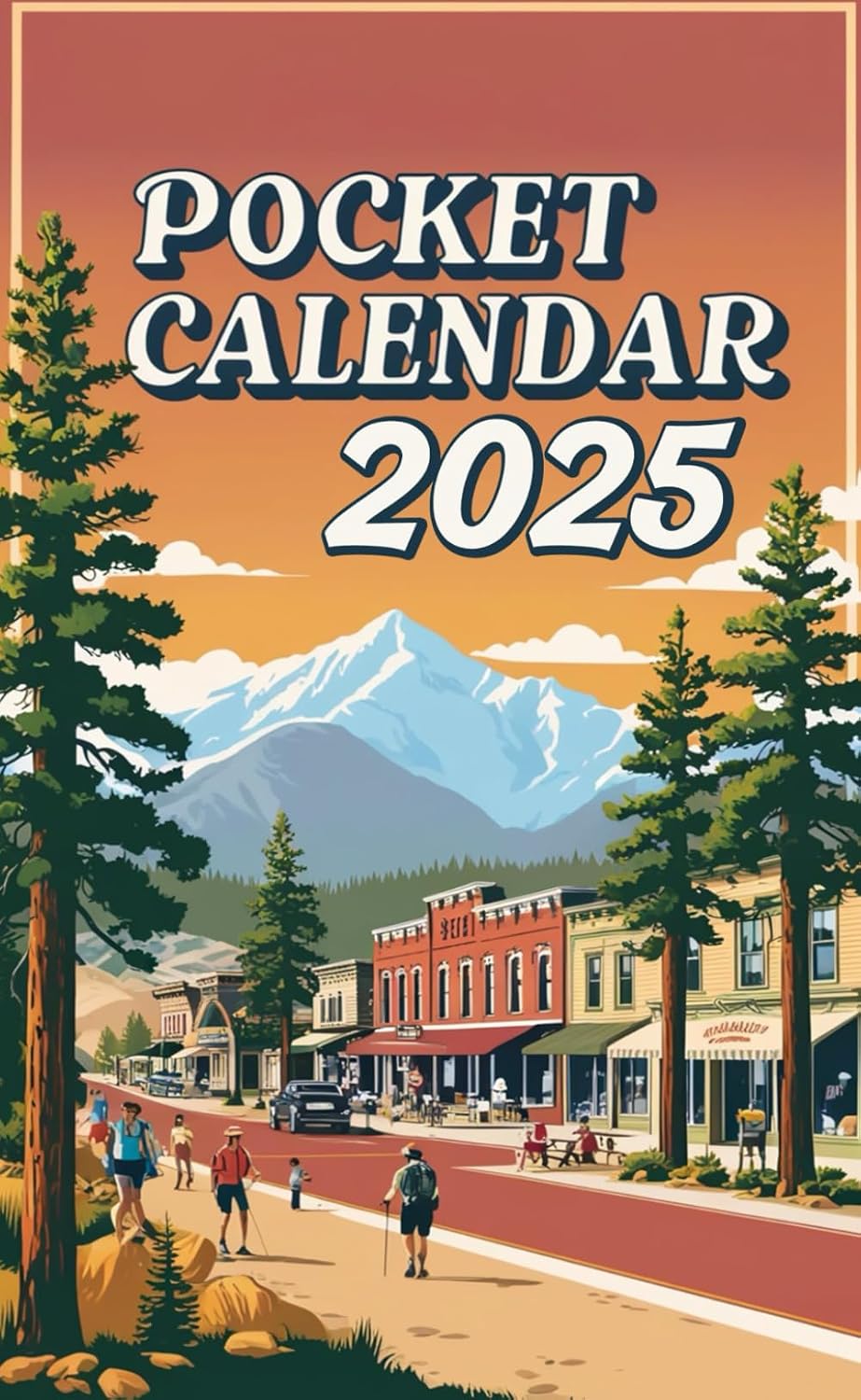 POCKET CALENDAR 2025: Explore the Past: Retro Travel Adventures in Your Pocket! baixar livro de graça