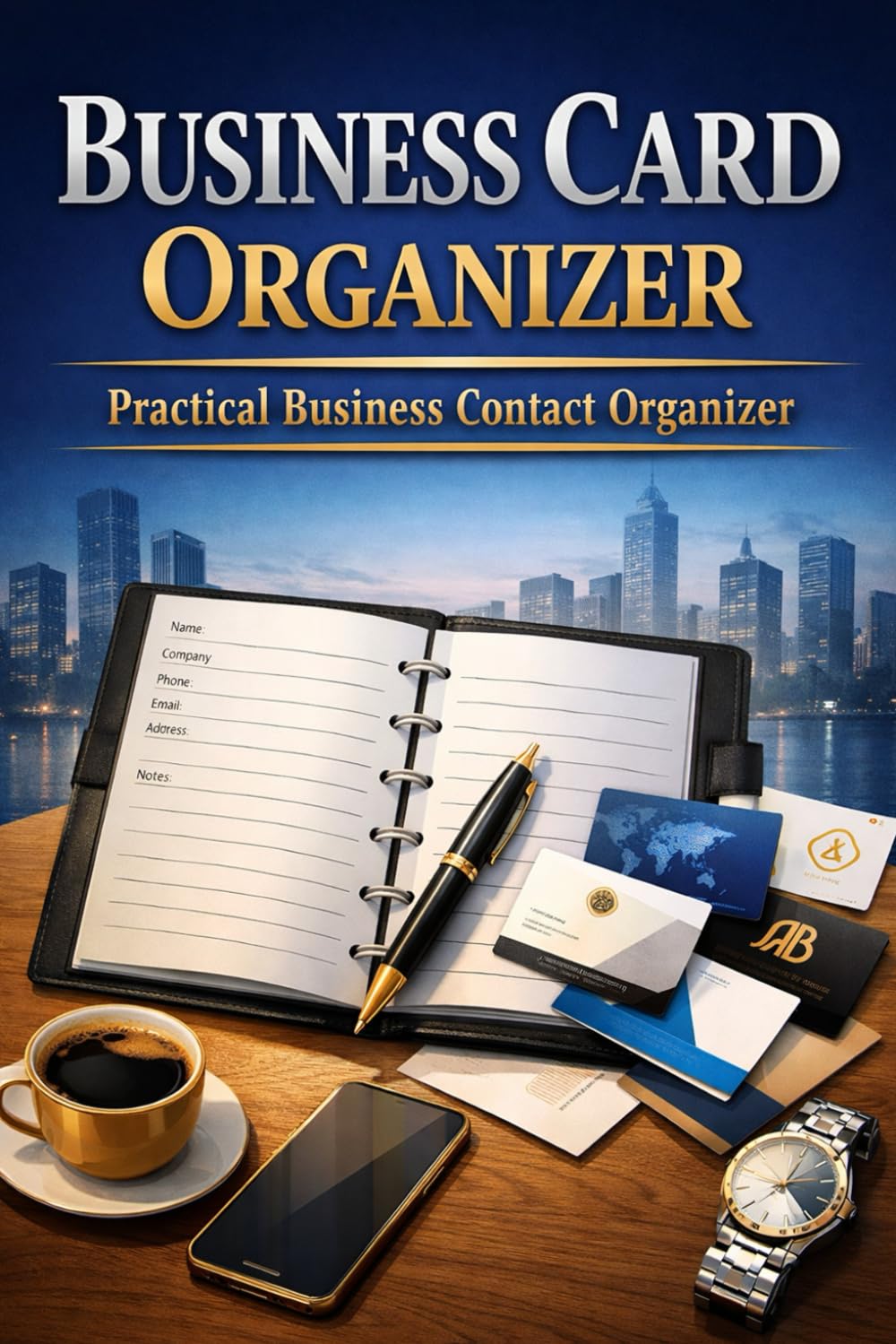 capítulo por capítulo baixar Business Card Book: Practical Business Contact Organizer