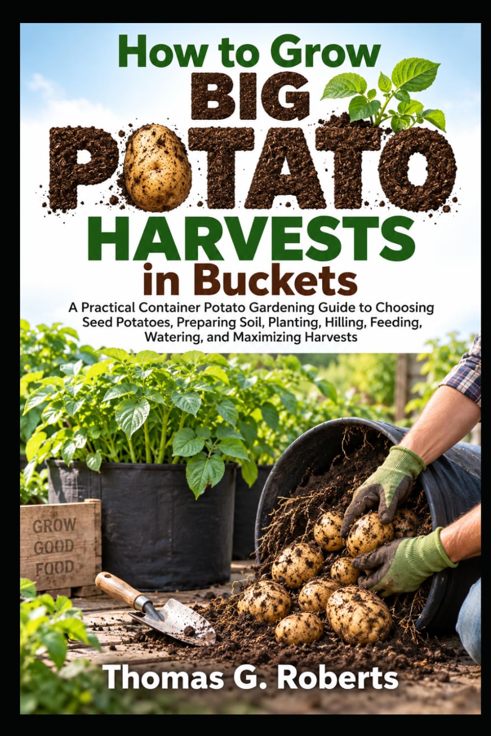 ler totalmente How to Grow Big Potato Harvests in Buckets: A Practical Container Potato Gardening Guide to Choosing Seed Potatoes, Preparing Soil, Planting, Hilling, Feeding, Watering, and Maximizing Harvests