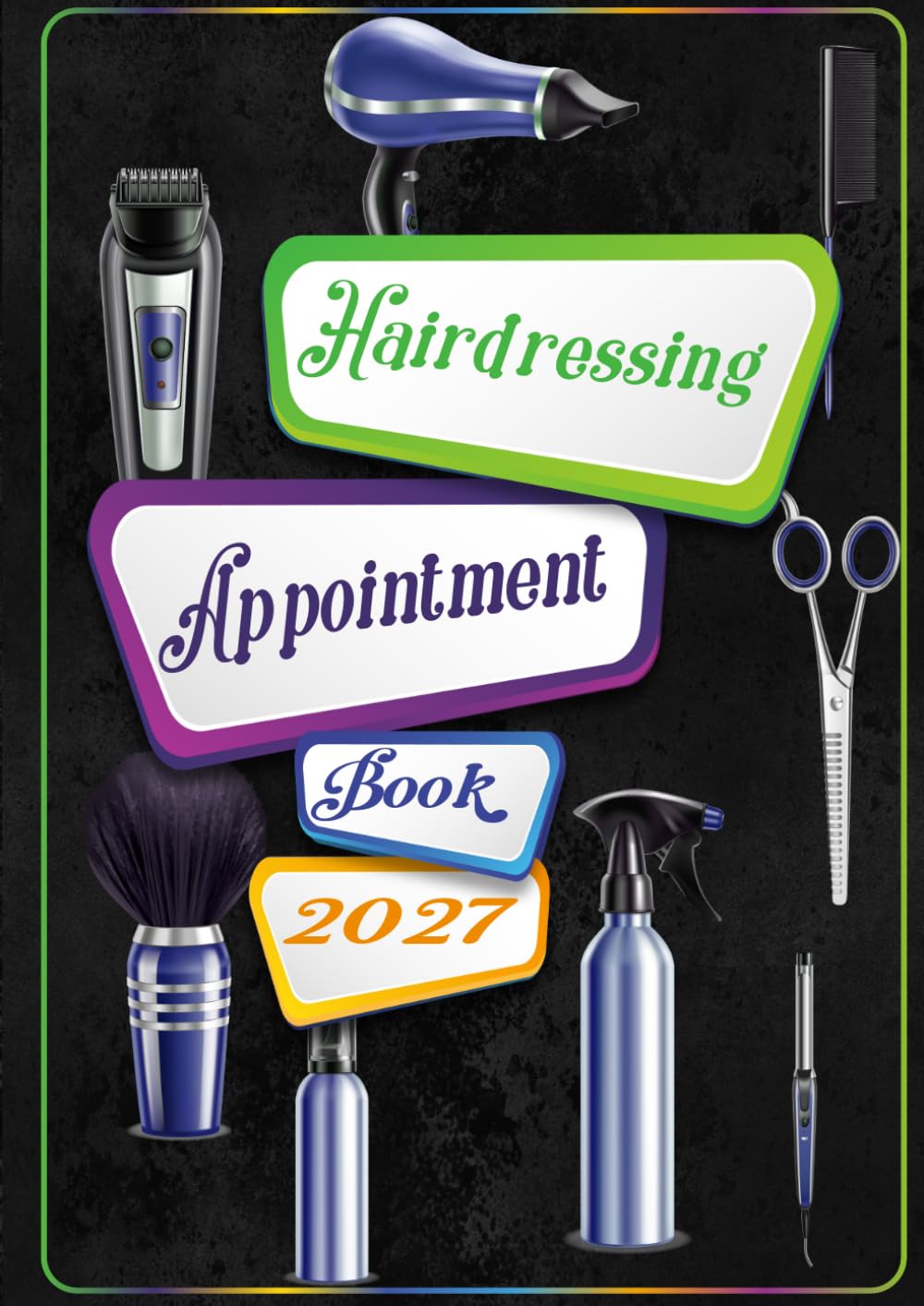 ler totalmente Hairdressing Appointment Book 2027: Daily Planner for Hair & Beauty | 4 Employees, 1 Page/Day, A4, 8:00–21:00, 15/30/45 Min Slots | Organize Client Visits, Services, Notes, and Daily Schedules