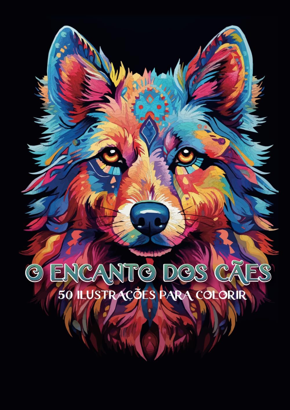 ler totalmente O Encanto dos Cães: 50 ilustrações para colorir (Portuguese Edition)