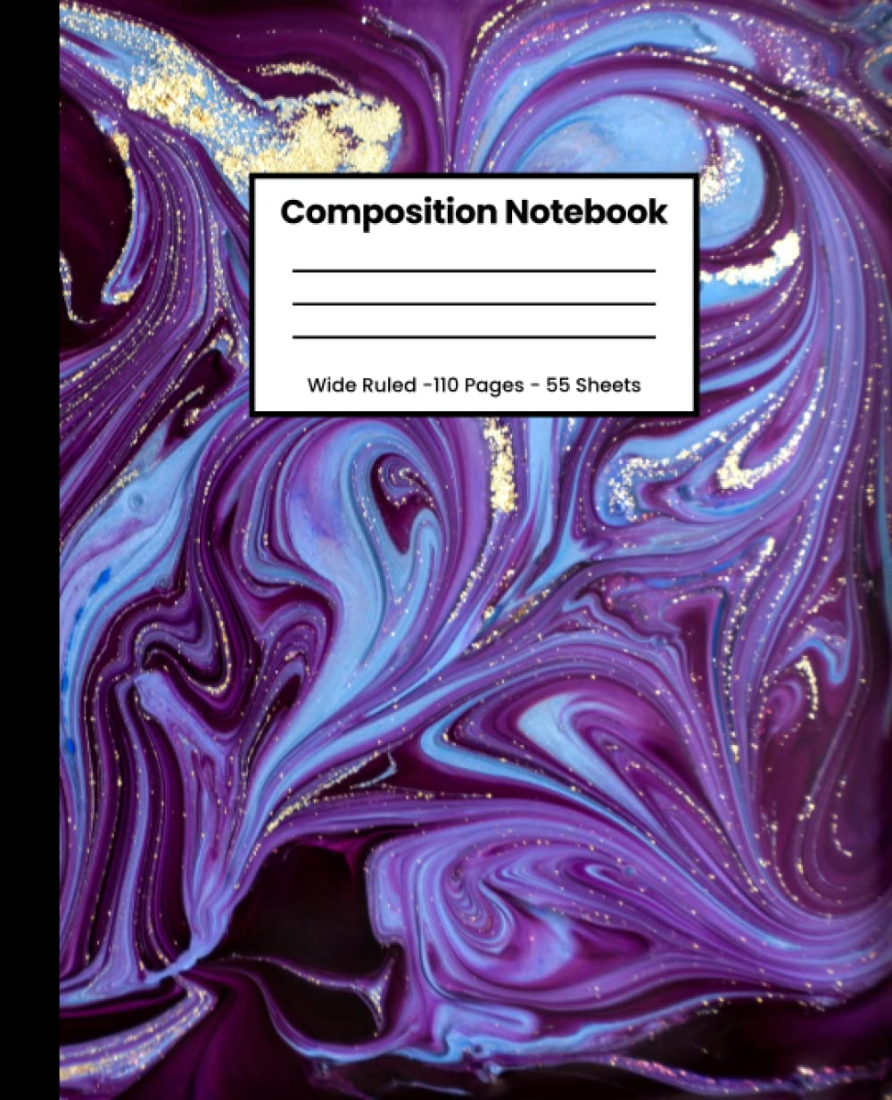 capítulo por capítulo baixar Marble Composition Notebook: Wide Ruled Notebook for School, Notebook for Kids, Teens, and Adults, 110 Pages 7.5X9.25 Inches