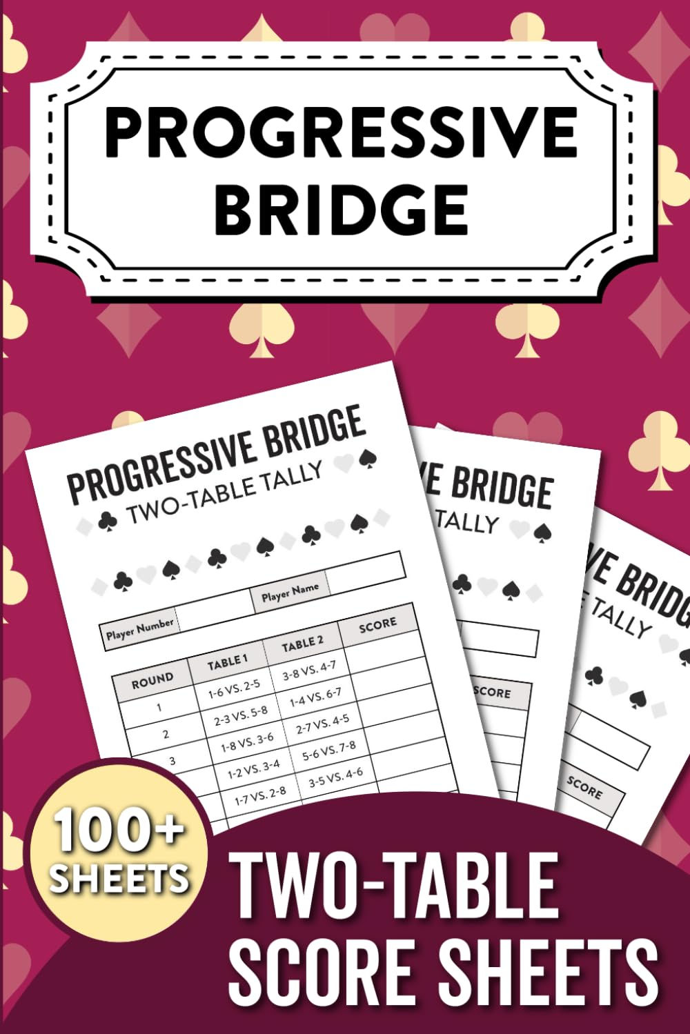 Progressive Bridge Two Table Score Sheets: Track Scores, Rotations, and Rounds with Ease – Perfect for Clubs and Group Game Nights! baixar livro de graça
