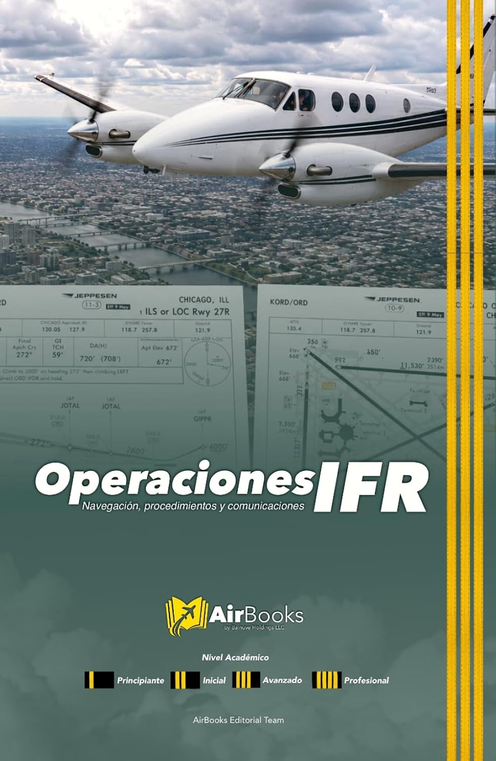 Operaciones IFR: Navegación, procedimientos y comunicaciones. Edición en Español Full Color (Spanish Edition) baixar livro de graça