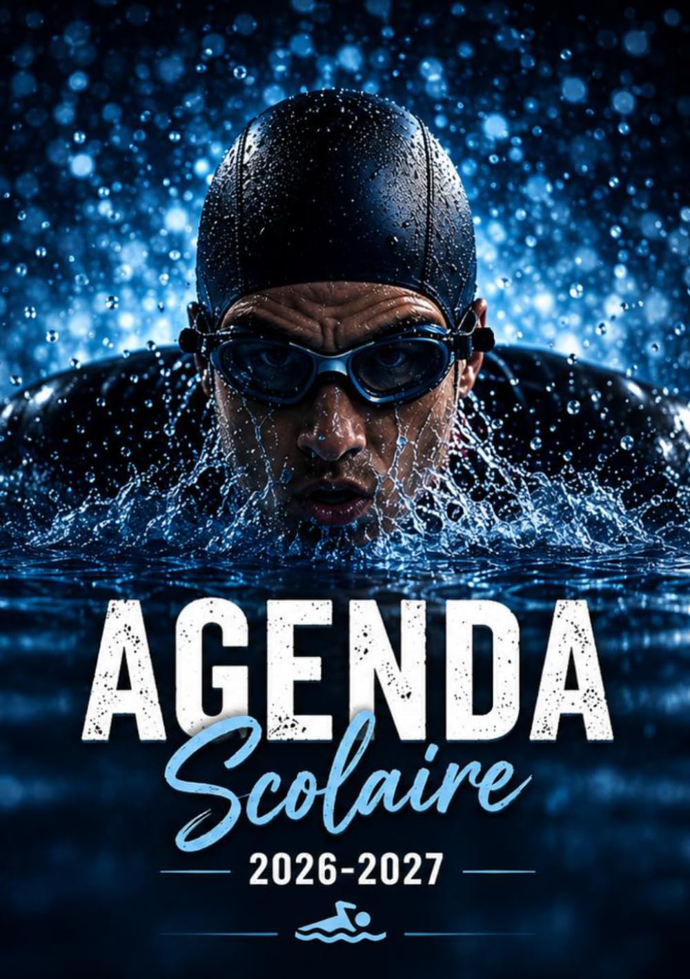 Agenda Scolaire 2026-2027: Natation | Organisateur et Planificateur Journalier | 2 Jours Par Page | Étudiants - Collège - Lycée - Primaire (French Edition) baixar livro de graça