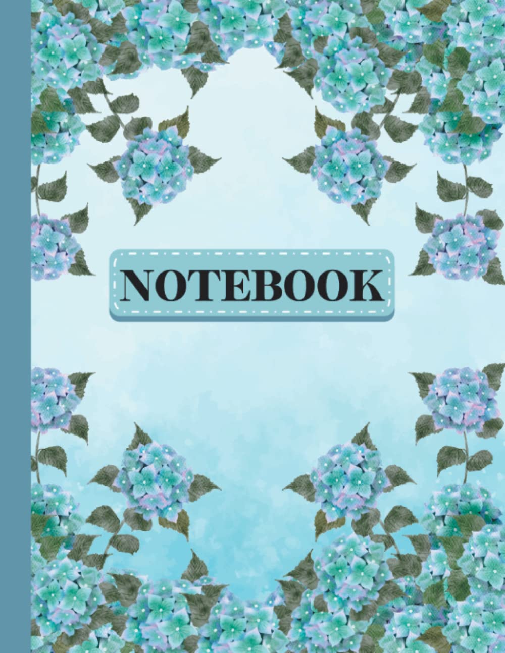 Hydrangea Large sized notebook: Write down your toughts baixar o livro de graça