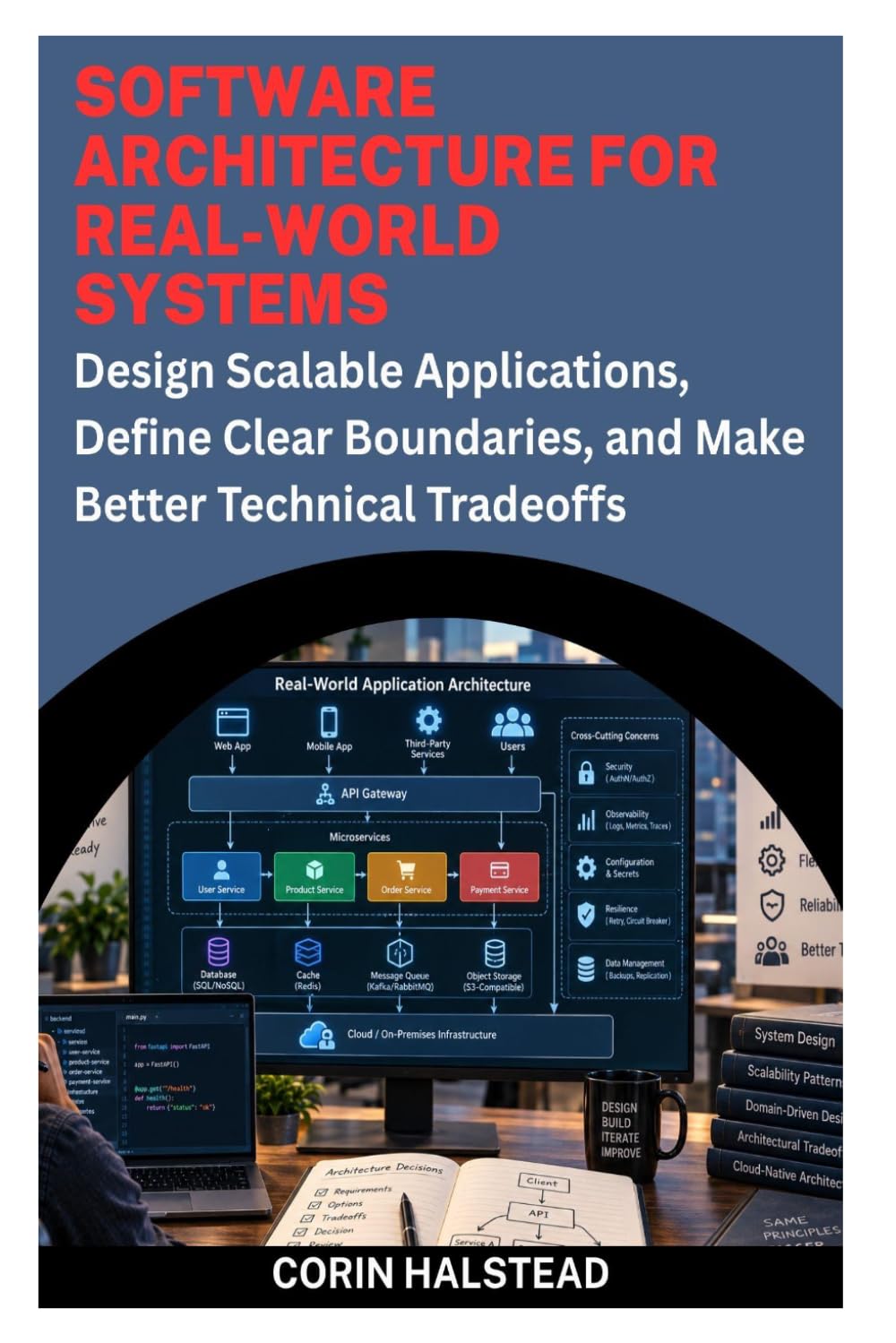 Software Architecture for Real-World Systems: Design Scalable Applications, Define Clear Boundaries, and Make Better Technical Tradeoffs baixar o livro de graça