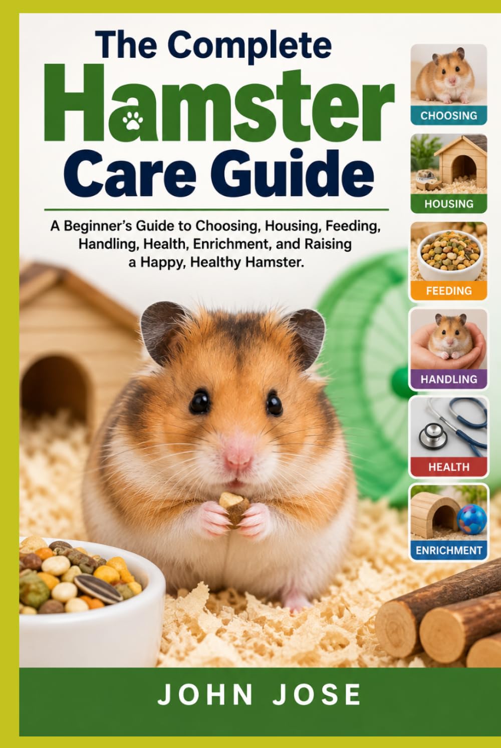 The Complete Hamster Care Guide: A Beginner’s Guide to Choosing, Housing, Feeding, Handling, Health, Enrichment, and Raising a Happy, Healthy Hamster baixar o livro de graça