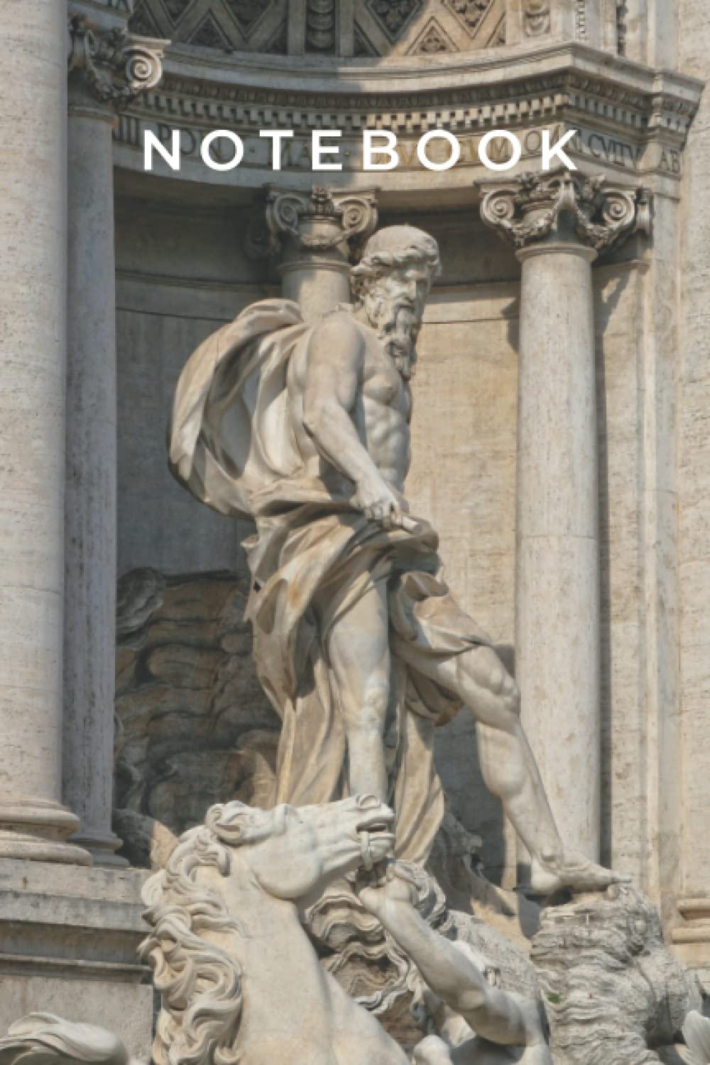 Trevi Fountain Notebook: Baroque fountain, Rome, Italy. Composition notebook / journal baixar o livro de graça