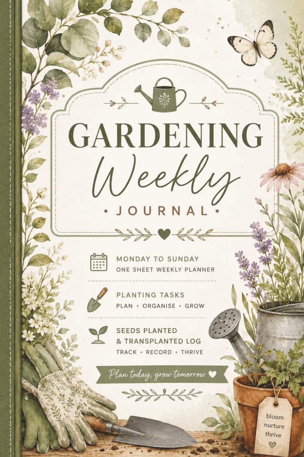 The Gardening Weekly Journal: A Monday to Sunday Planner for your Plants baixar livro de graça