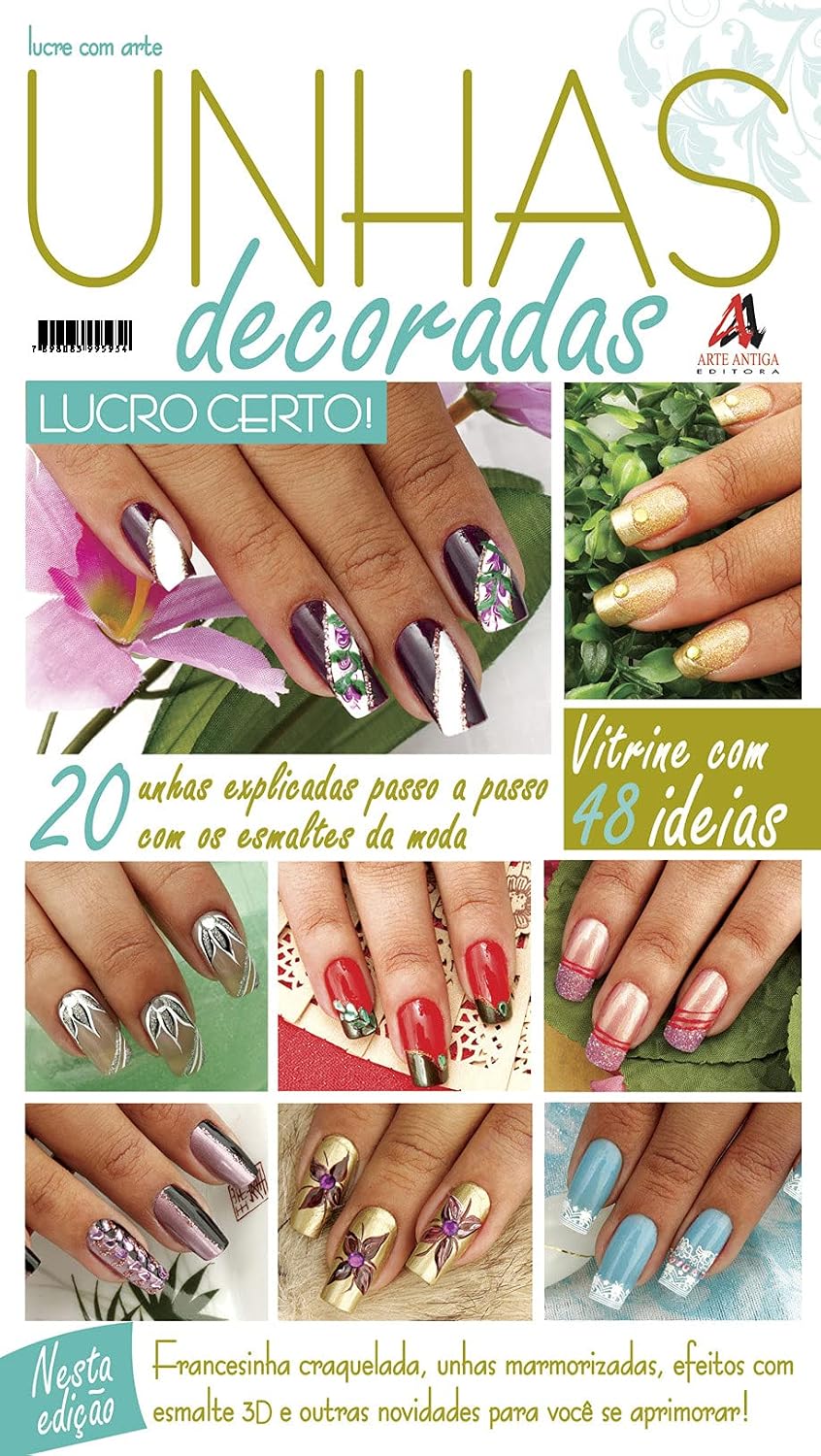 ler totalmente Lucre com Arte Unhas Decoradas: Edição 7