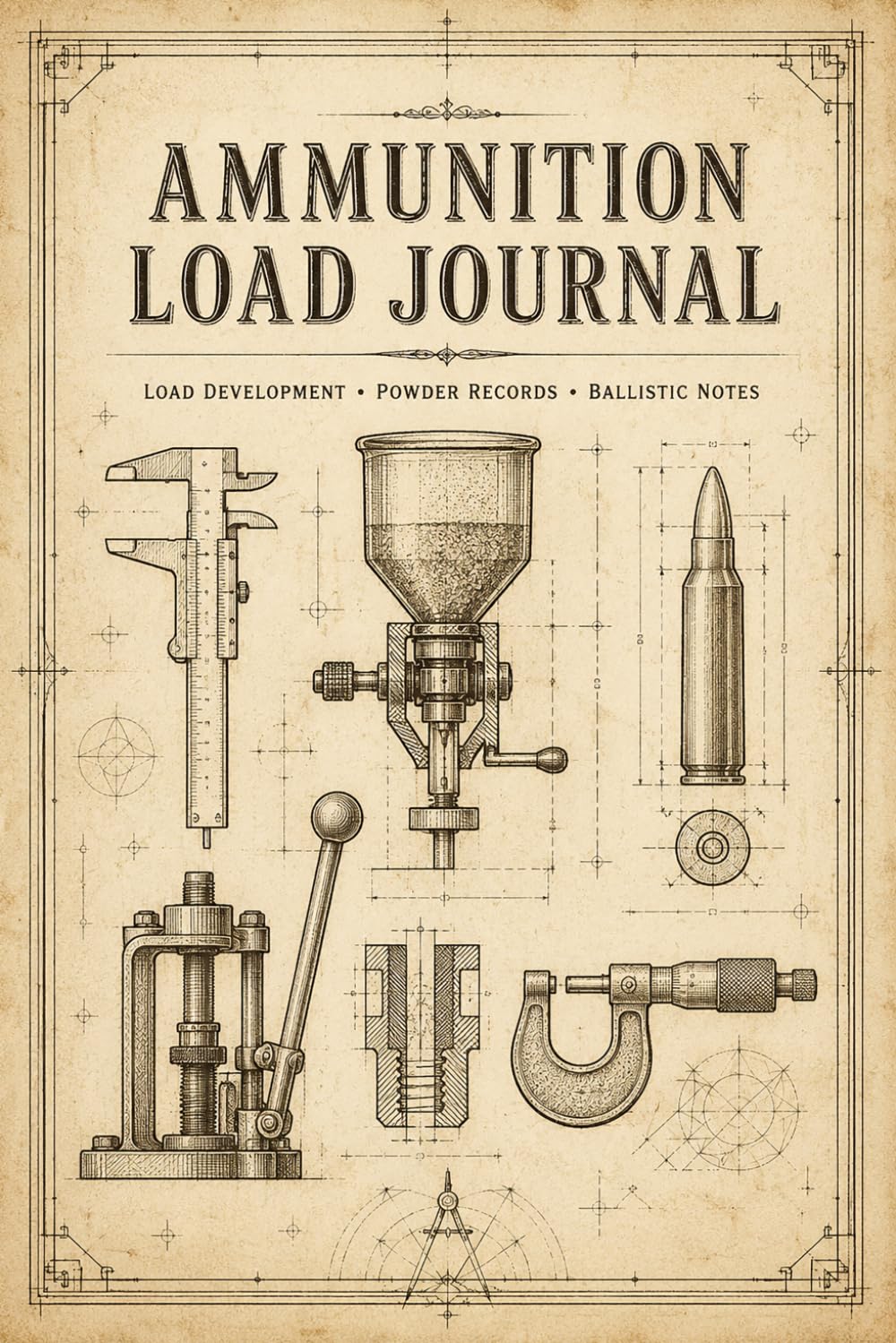 capítulo por capítulo baixar Ammunition Load Journal: Reloading Data Organizer for Precision Shooting Records, Component Lists and Accuracy Tracking