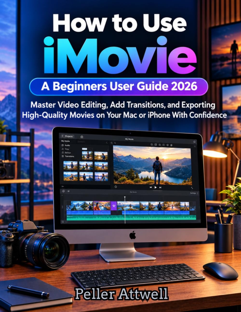 capítulo por capítulo baixar How to Use iMovie: A Beginners User Guide 2026: Master Video Editing, Add Transitions, and Exporting High-Quality Movies on Your Mac or iPhone With Confidence
