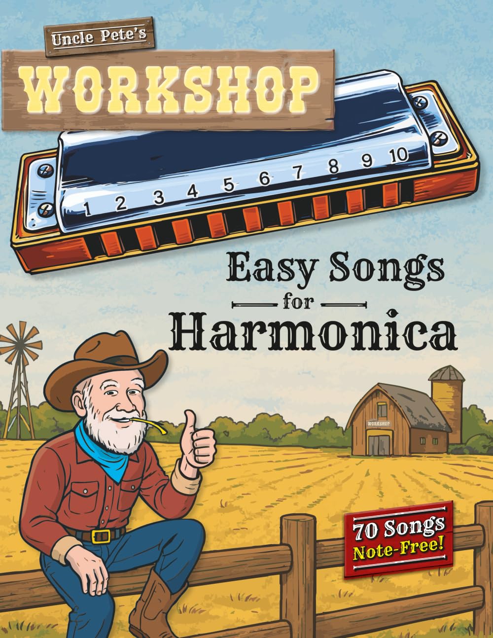 ler totalmente Uncle Pete’s Workshop: Easy Songs for Harmonica